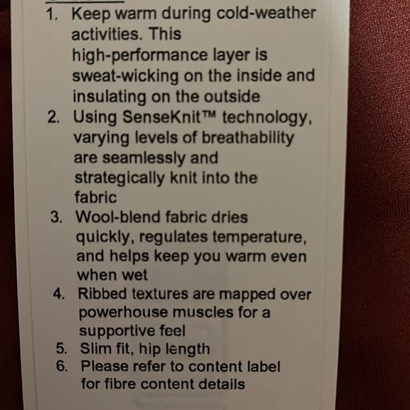 Lululemon Long Sleeve - Picture 5 of 6